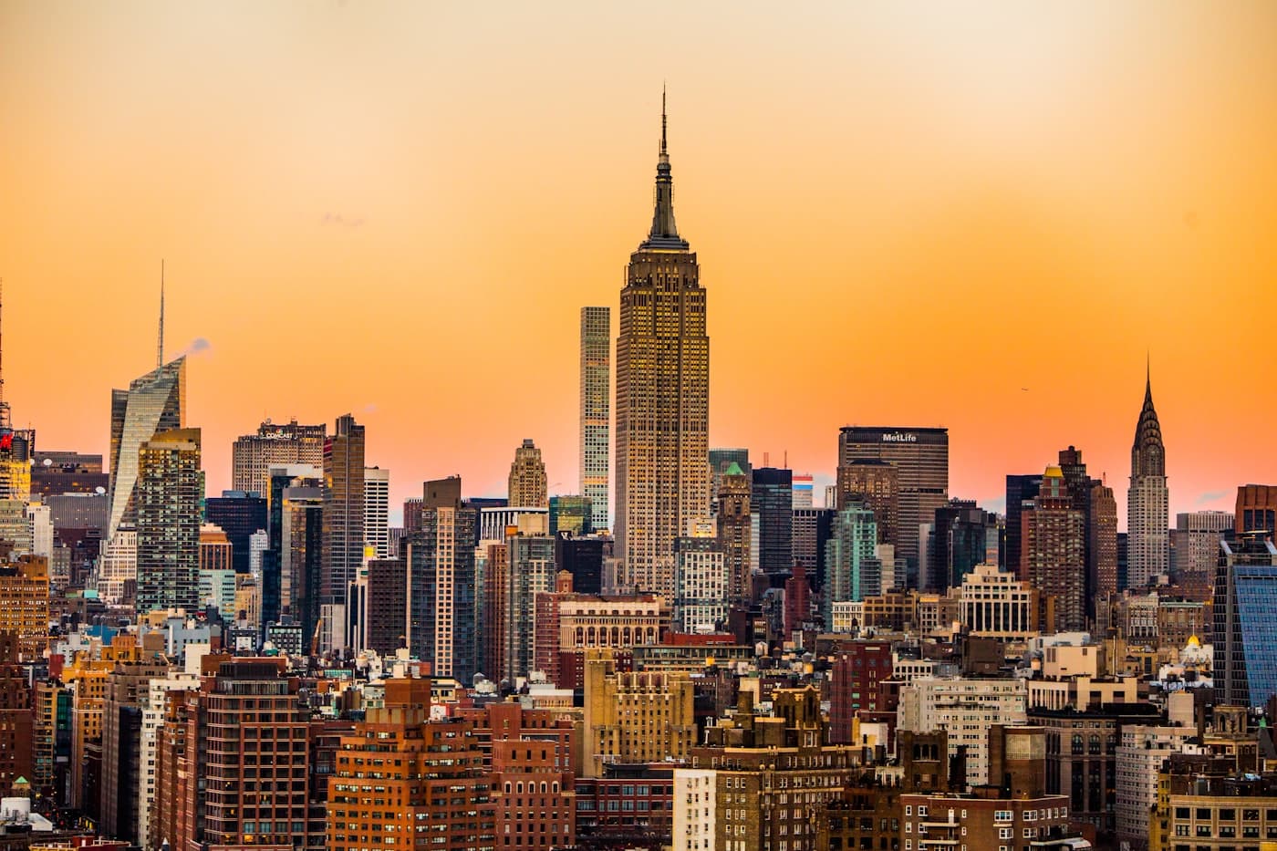 United States city skyline